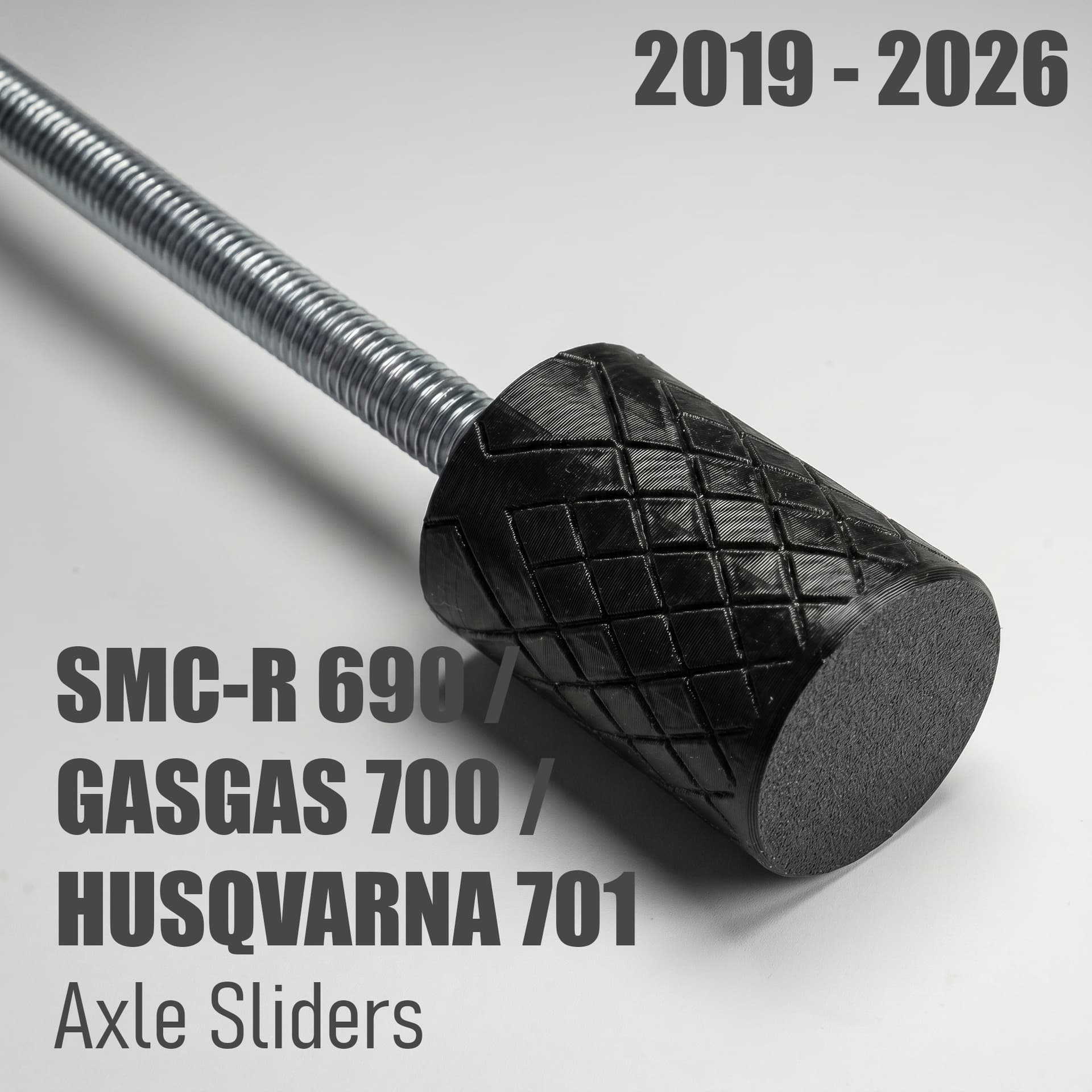 Axle Sliders SMC-R 690 - HUSQY 701 - GASGAS 700 2019-2026