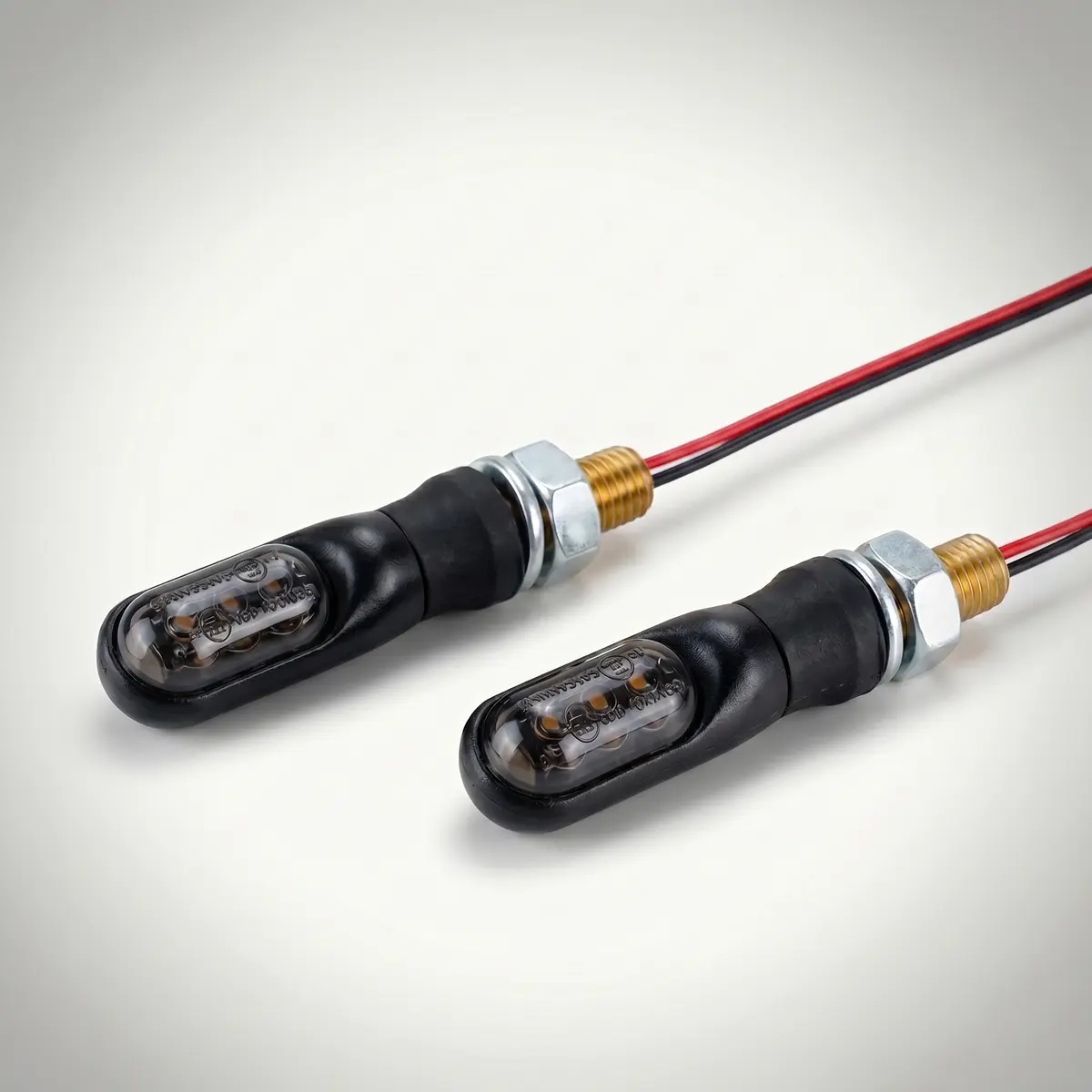 Small LED indicators with M8 thread